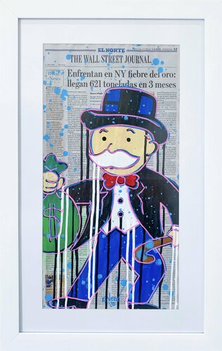 Investment strategy van Esteban Vera, Werk op papier te koop op Singulart