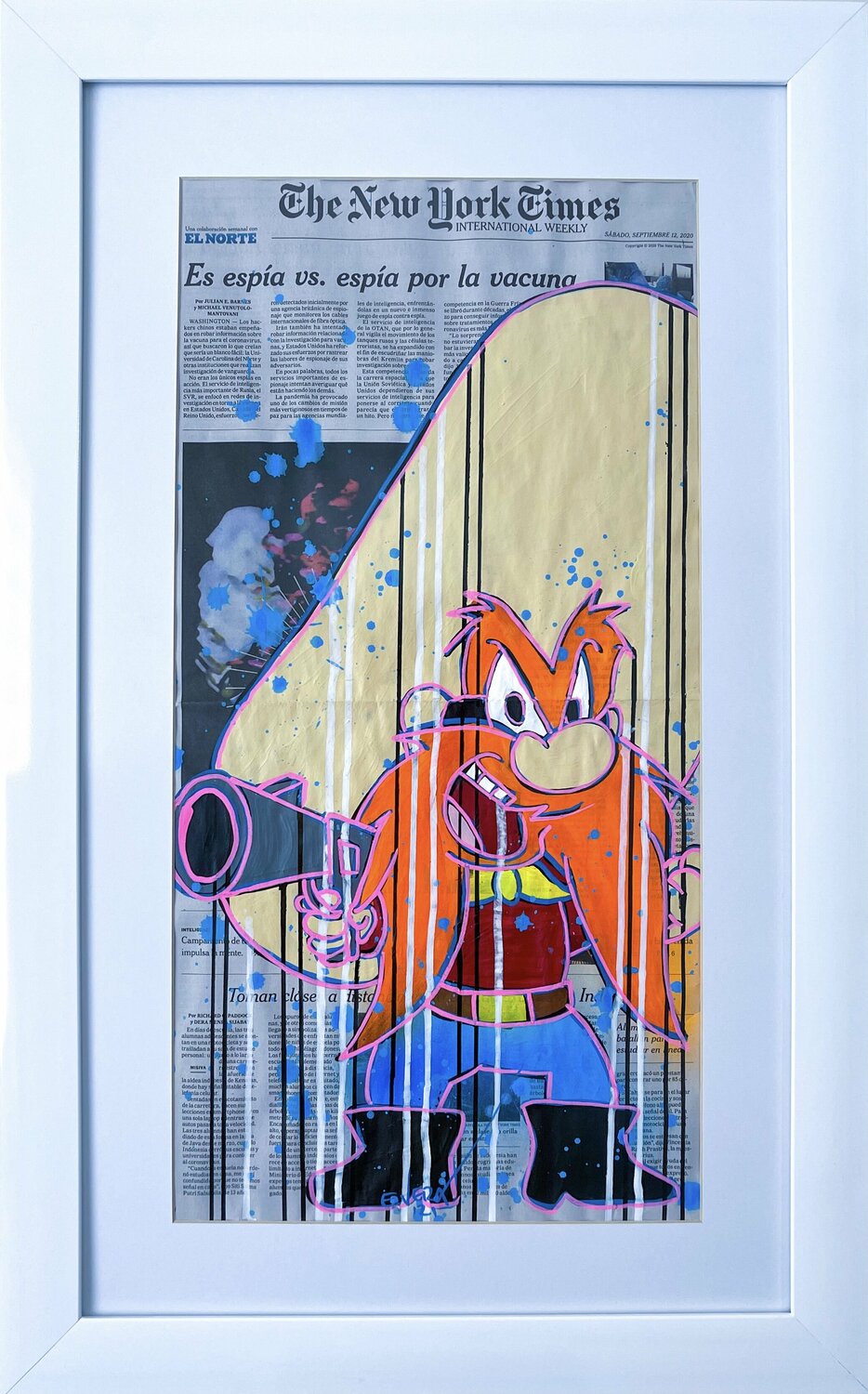 Covid-19 vaccine battle Esteban Vera