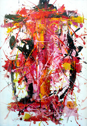 Je vous regarde. van Jean-Pierre Borderie, Schilderij te koop op Singulart