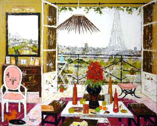 De la Tour Eiffel à Montmartre. Jean-Pierre Borderie