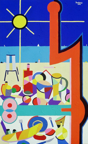 Sea, sex and sun van Jean-Pierre Borderie, Schilderij te koop op Singulart