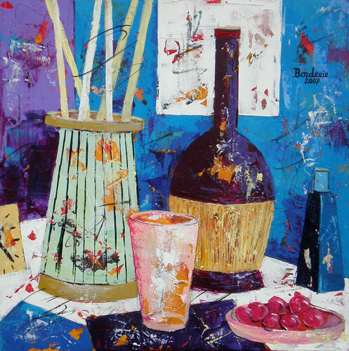Nature morte 3. di Jean-Pierre Borderie, Pittura in vendita su Singulart