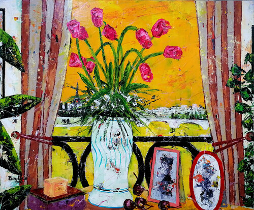 Les deux boites. by Jean-Pierre Borderie, Painting for Sale on Singulart