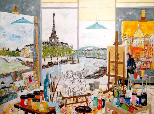 Atelier Parisien. Jean-Pierre Borderie