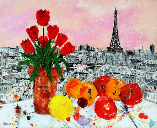 La plante von Jean-Pierre Borderie, Malerei kaufen auf Singulart