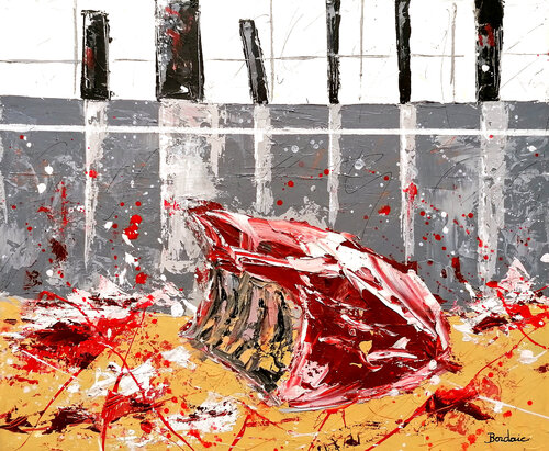 La côte de boeuf di Jean-Pierre Borderie, Pittura in vendita su Singulart