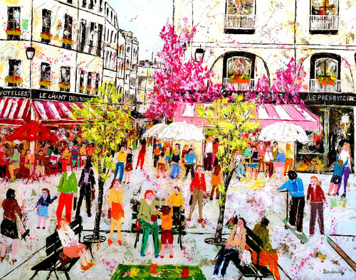 Rue des Lombards Jean-Pierre Borderie