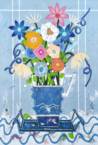 Eloge du printemps van Jean-Pierre Borderie, Schilderij te koop op Singulart