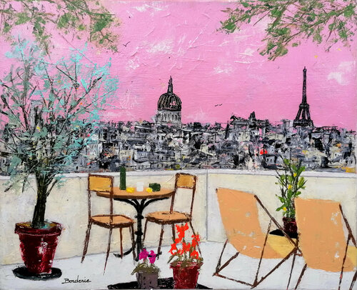 Un petit coin tranquille. Jean-Pierre Borderie