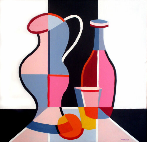 Le pichet. di Jean-Pierre Borderie, Pittura in vendita su Singulart