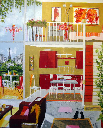 Le dupleix di Jean-Pierre Borderie, Pittura in vendita su Singulart