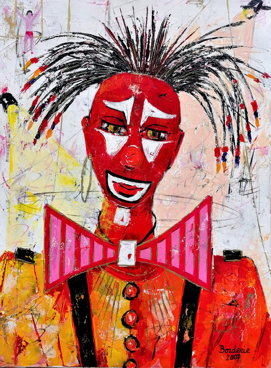 Le clown à la boucle d'oreille. Jean-Pierre Borderie