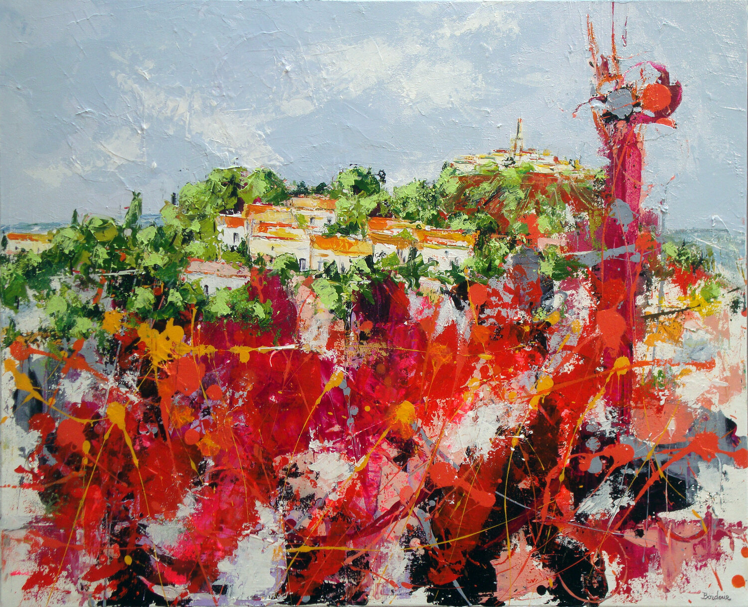 Village sur le Mont Jean-Pierre Borderie