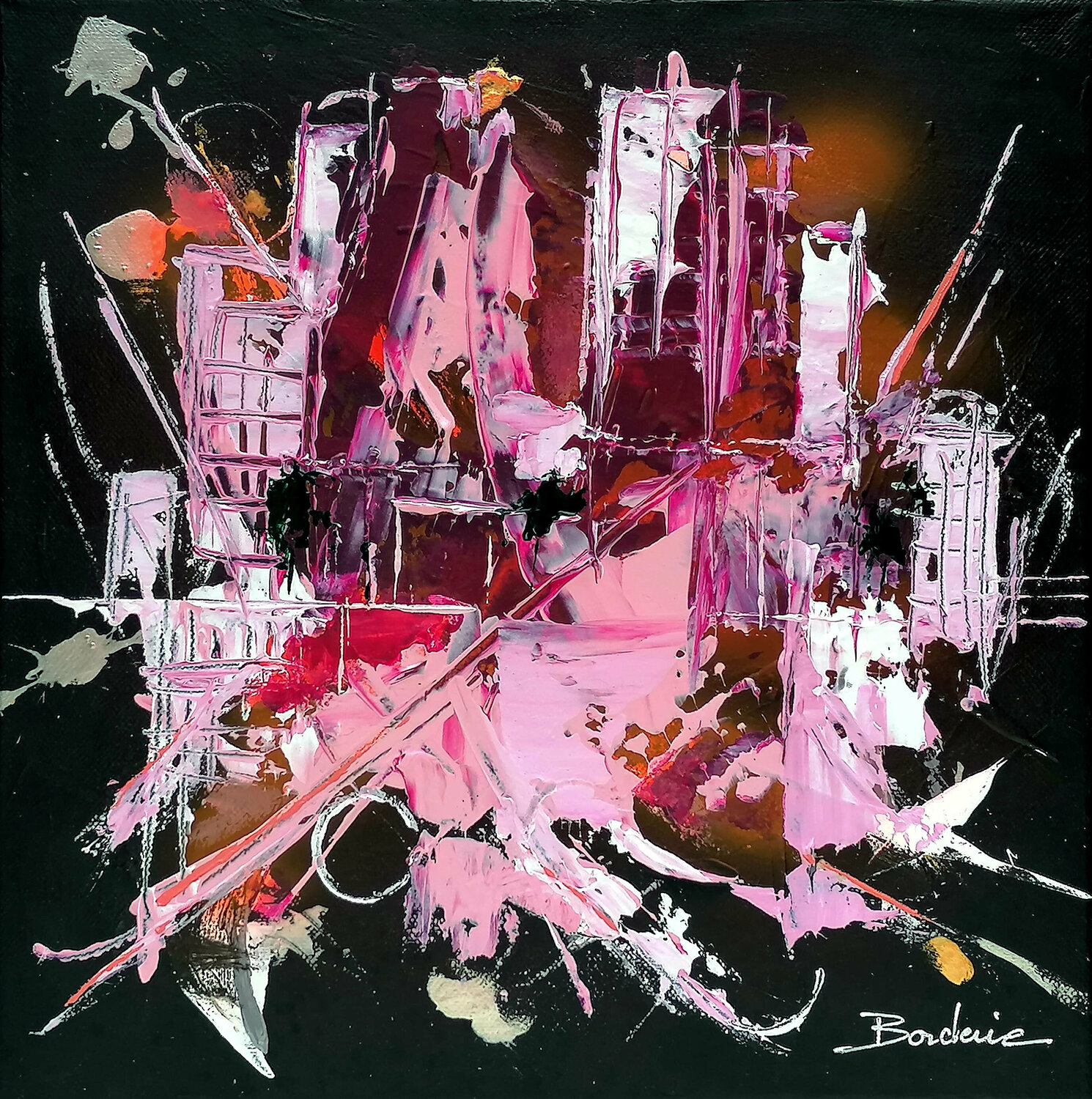 Nuit sur la ville. Jean-Pierre Borderie