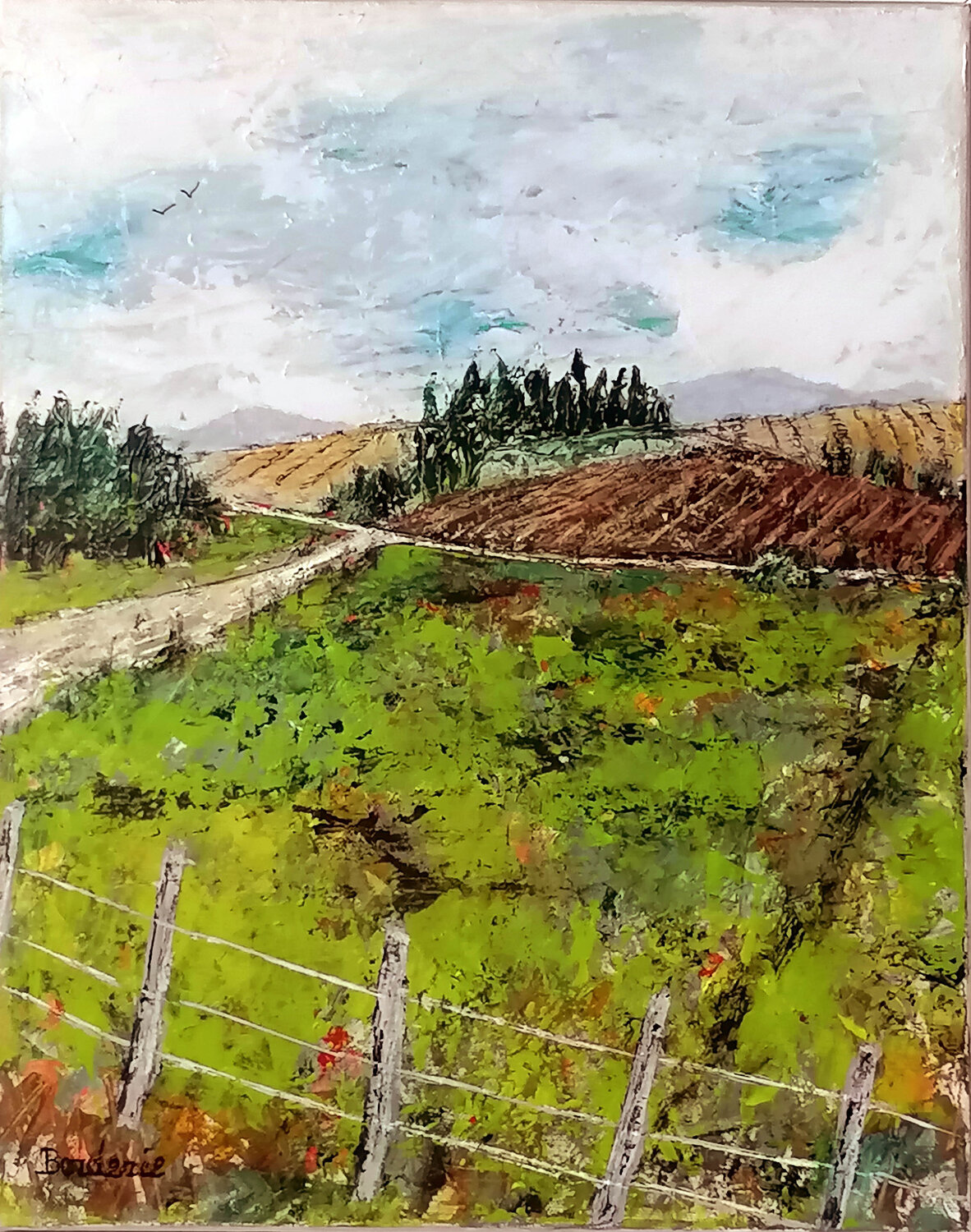La solitude des plateaux. Jean-Pierre Borderie