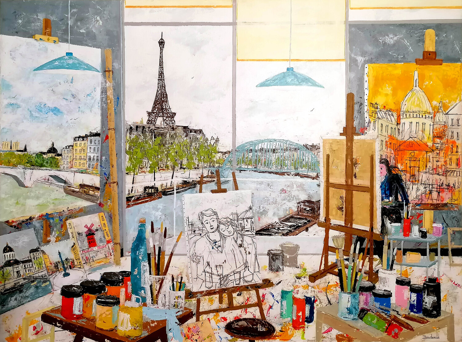 Atelier Parisien. Jean-Pierre Borderie