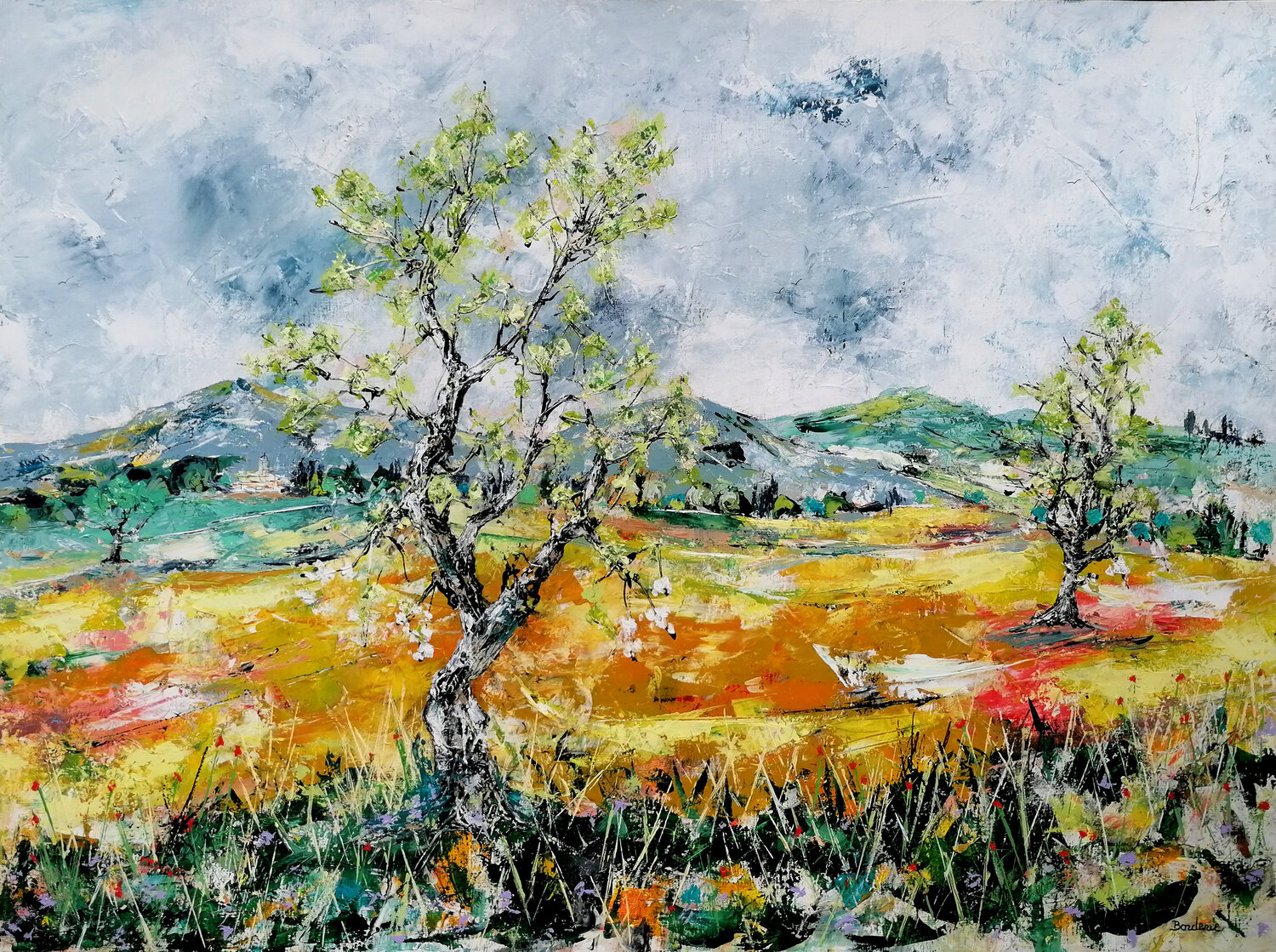 Le temps est à l'orage. Jean-Pierre Borderie