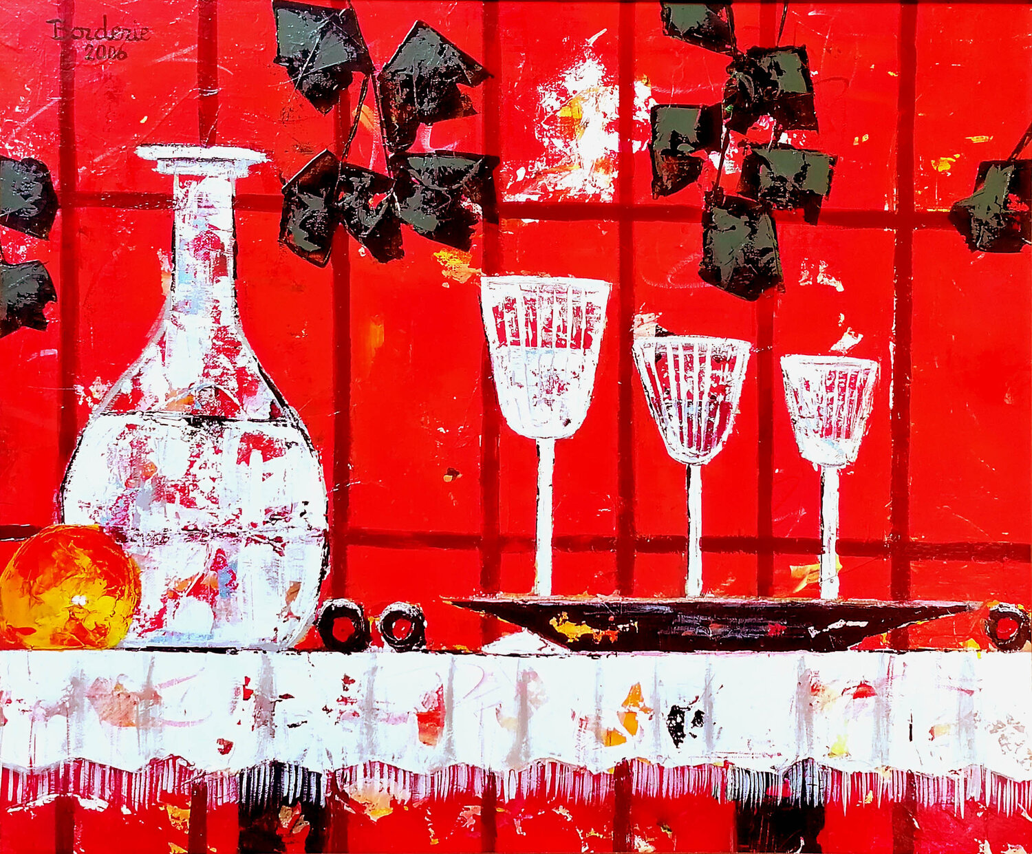 Les trois verres Jean-Pierre Borderie