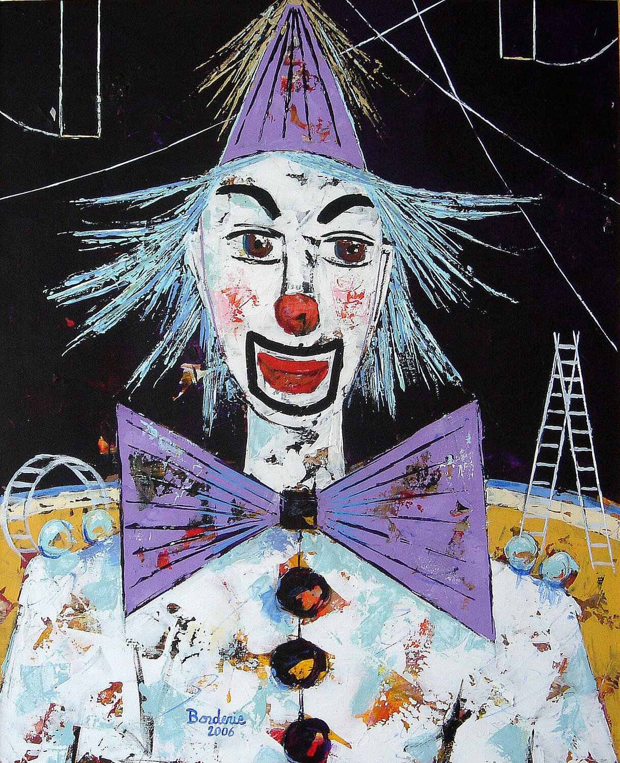 Le clown blanc. Jean-Pierre Borderie