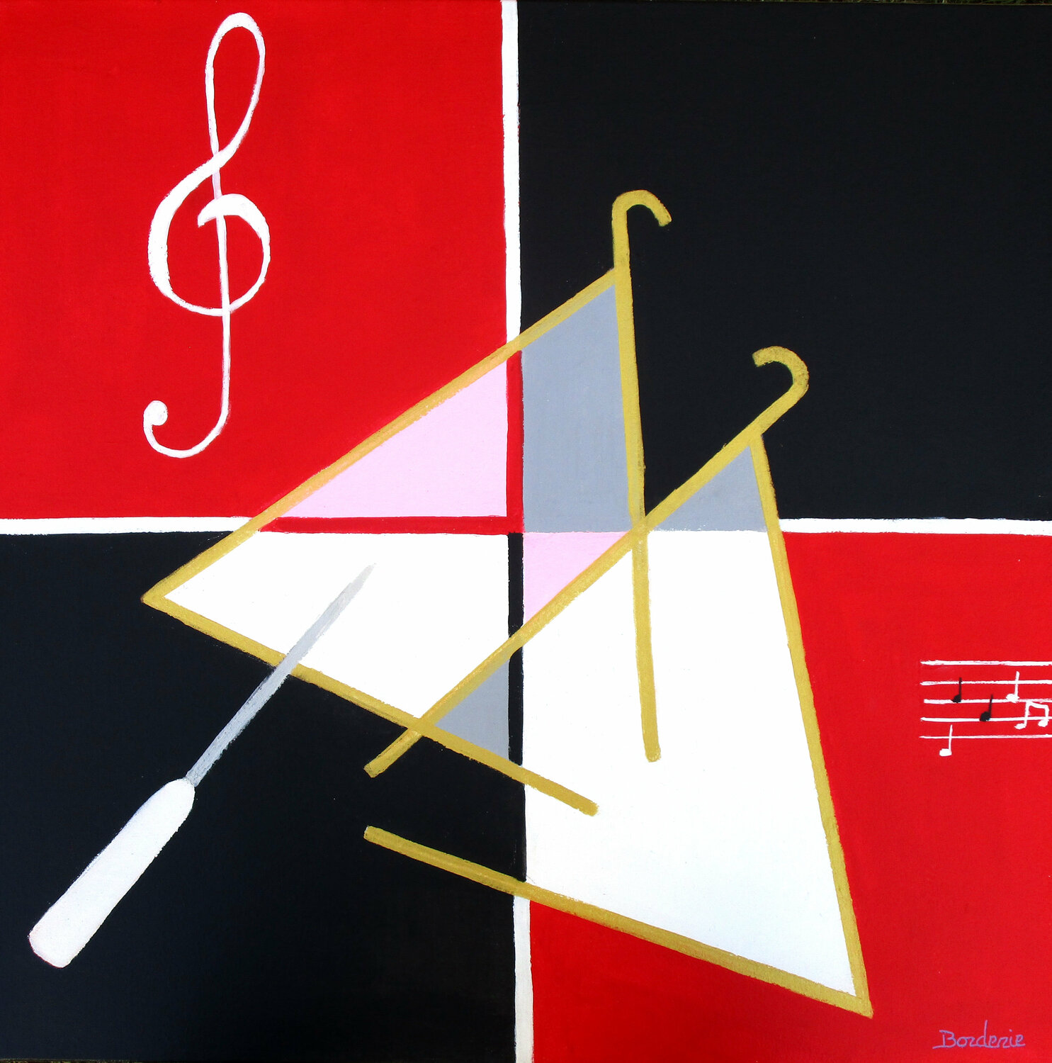 Les deux triangles Jean-Pierre Borderie