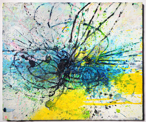 Making in secret  (Rabbit) by Uematsu Kyoko, Painting for Sale on Singulart
