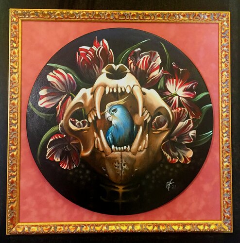 The nest 3 par Zoe Chigi (Valentina Toma'), Peinture en vente sur Singulart
