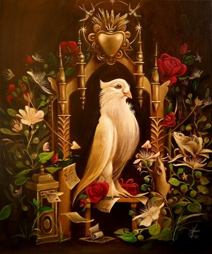 The playboy par Zoe Chigi (Valentina Toma'), Peinture en vente sur Singulart