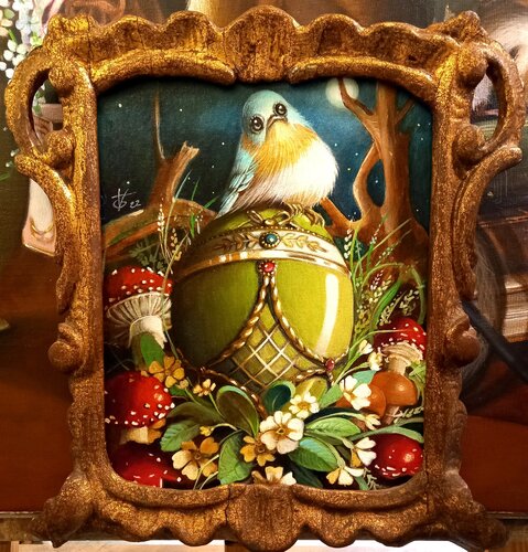 Spring night van Zoe Chigi (Valentina Toma'), Schilderij te koop op Singulart