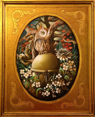 Everyone says I love you par Zoe Chigi (Valentina Toma'), Peinture en vente sur Singulart