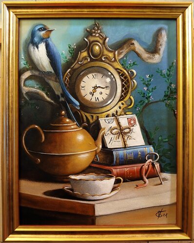 Letters par Zoe Chigi (Valentina Toma'), Peinture en vente sur Singulart