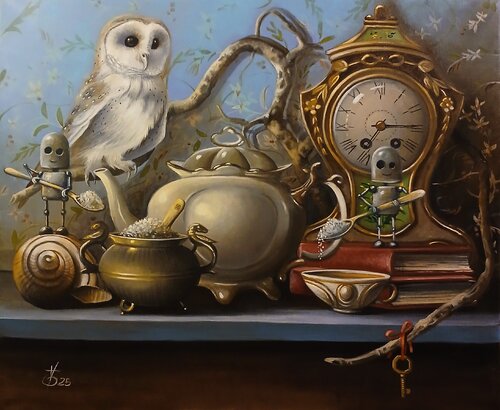 Sugar II par Zoe Chigi (Valentina Toma'), Peinture en vente sur Singulart