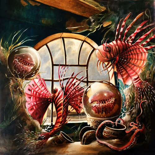 The sea inside van Zoe Chigi (Valentina Toma'), Schilderij te koop op Singulart