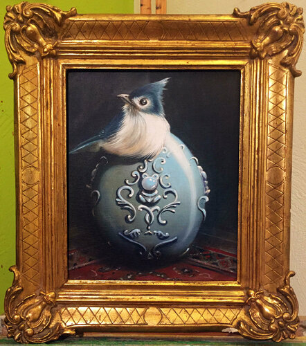 Candy blue van Zoe Chigi (Valentina Toma'), Schilderij te koop op Singulart