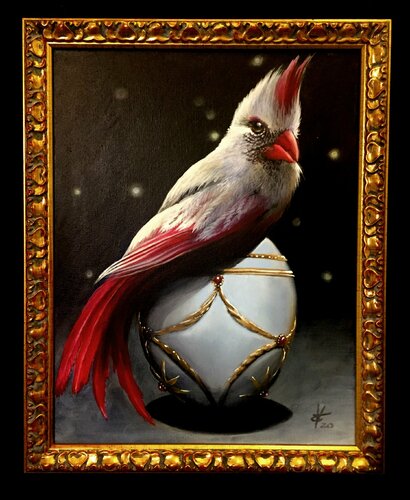 Fireflies van Zoe Chigi (Valentina Toma'), Schilderij te koop op Singulart