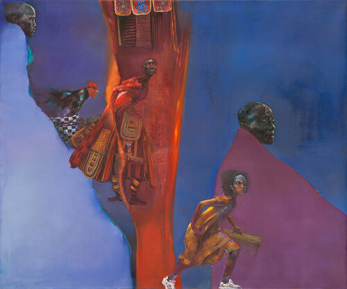 Die Ur-Geister di Maria Teresa Crawford Cabral, Pittura in vendita su Singulart