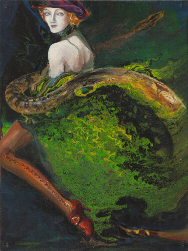 Boa Constrictor di Maria Teresa Crawford Cabral, Pittura in vendita su Singulart