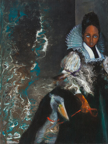 Schuhschnabel by Maria Teresa Crawford Cabral, Painting for Sale on Singulart