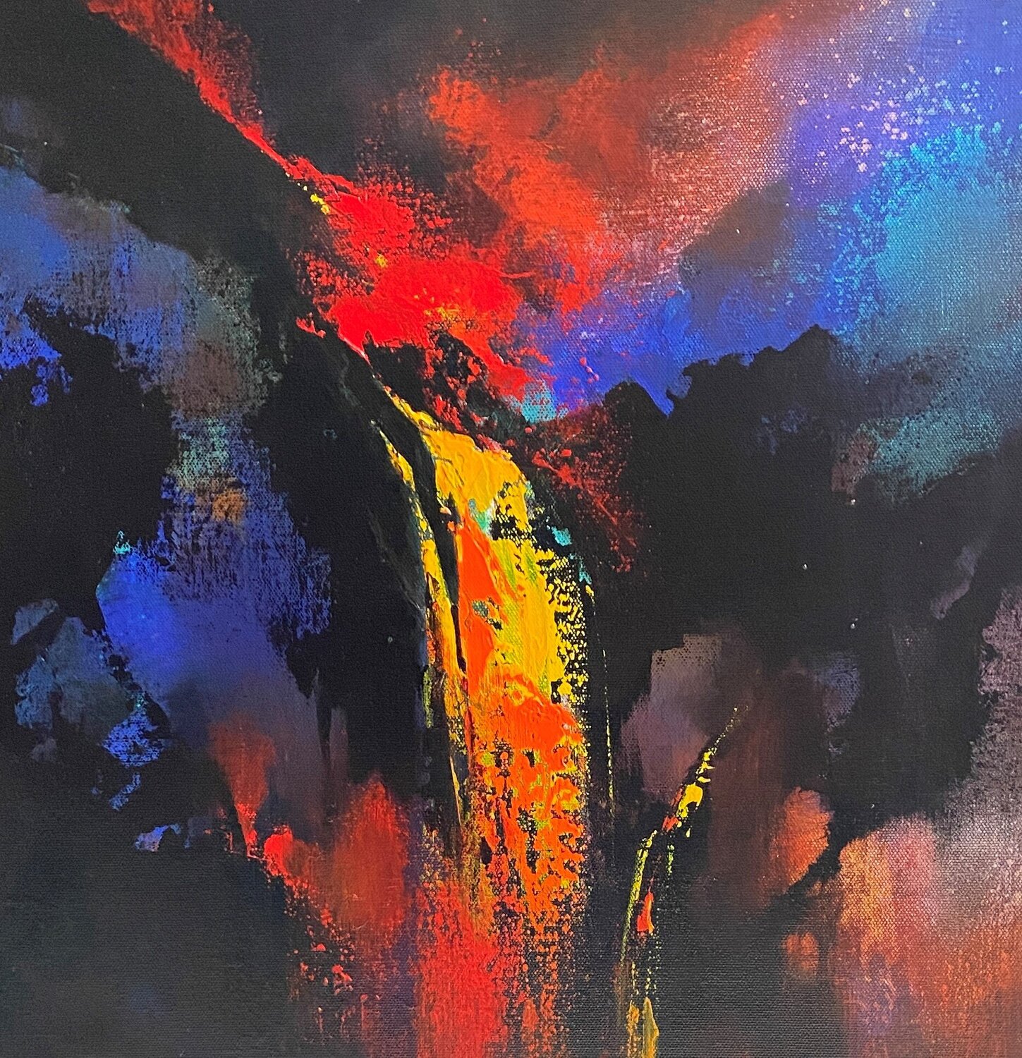 Volcano Spews Lava Thomas Leung