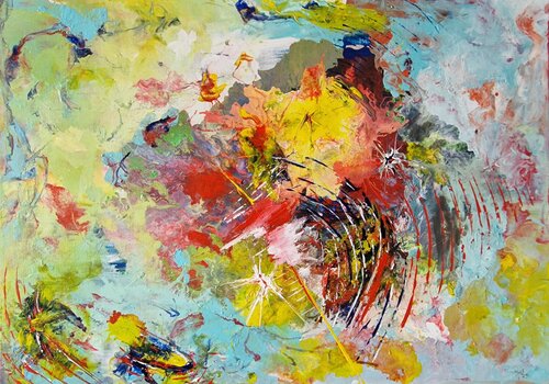 Onde  D6 di Michele Imperiale, Pittura in vendita su Singulart