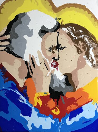 “Diffusione di Giotto 1” von Ivan Lorenzo Frezzini, Malerei kaufen auf Singulart