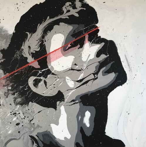 “Blind fold I” de Ivan Lorenzo Frezzini, Pintura a la venta en Singulart