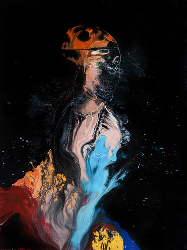 “Diffusione di Leonardo da Vinci 3” van Ivan Lorenzo Frezzini, Schilderij te koop op Singulart