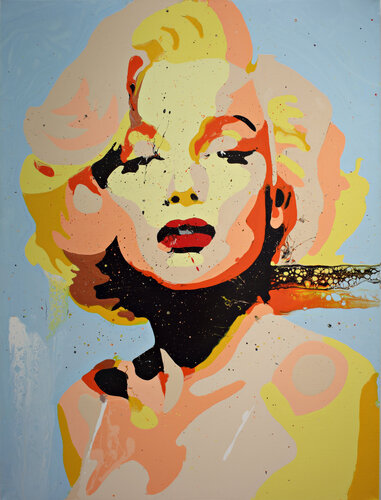 “Diffusione di Marilyn Monroe 20.24 II” van Ivan Lorenzo Frezzini, Schilderij te koop op Singulart
