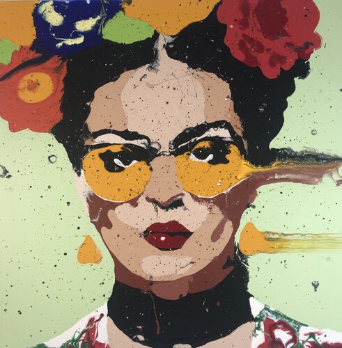 “Diffusione di Frida 20.24 gafas VI” van Ivan Lorenzo Frezzini, Schilderij te koop op Singulart