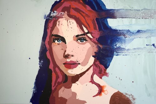 “MATHILDIS VIII/1” van Ivan Lorenzo Frezzini, Schilderij te koop op Singulart