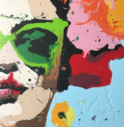 “Diffusione di Frida Kahlo 2025 II” Ivan Lorenzo Frezzini