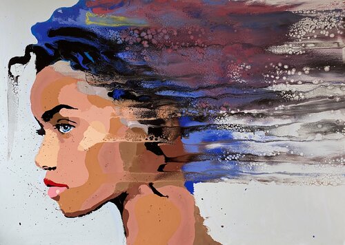 “EVA JUNGLE” van Ivan Lorenzo Frezzini, Schilderij te koop op Singulart