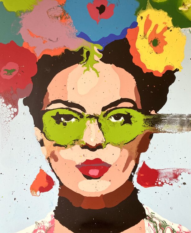 “FRIDA EXPRESSIIN FLUID I” Ivan Lorenzo Frezzini