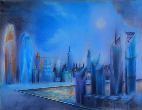 Pensiero Onirico  2 van Davide Rodoquino, Schilderij te koop op Singulart