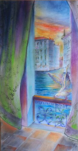 Fantasia in Blu 3 by Davide Rodoquino, Painting for Sale on Singulart